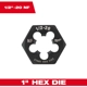 Purchase Top-Quality MILWAUKEE - 49-57-5362 - Hex Threading Die pa2