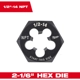 Purchase Top-Quality MILWAUKEE - 49-57-5393 - Hex Threading Die pa2