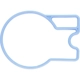 Purchase Top-Quality ELRING - DAS ORIGINAL - 870.330 - Injection Throttle Body Mounting Gasket pa2