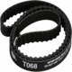 Purchase Top-Quality GATES - T068 - Timing Belt pa4