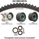 Purchase Top-Quality Timing Belt Kit With Seals by DAYCO - 95214K1S pa3