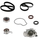 Purchase Top-Quality CONTINENTAL - PP244-186LK1 - Engine Timing Belt Kit with Water Pump pa1