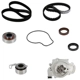 Purchase Top-Quality CONTINENTAL - PP244-186LK1 - Engine Timing Belt Kit with Water Pump pa2