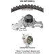 Purchase Top-Quality Timing Belt Kit With Water Pump by DAYCO - WP139K1A pa2