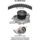 Purchase Top-Quality Timing Belt Kit With Water Pump by DAYCO - WP201K2A pa1