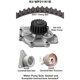 Purchase Top-Quality Timing Belt Kit With Water Pump by DAYCO - WP311K1B pa1