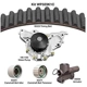 Purchase Top-Quality Timing Belt Kit With Water Pump by DAYCO - WP323K1C pa2