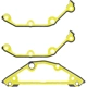 Purchase Top-Quality Timing Cover Gasket Set by VICTOR REINZ - 15-36164-01 pa2