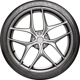 Purchase Top-Quality Potenza S007 by BRIDGESTONE - 20" Tire (255/40R20) pa4