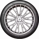 Purchase Top-Quality TURANZA T005 RFT by BRIDGESTONE - 18" Tire (255/40R18) pa3