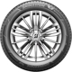 Purchase Top-Quality WEATHERPEAK by BRIDGESTONE - 17" Tire (225/60R17) pa1