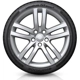 Purchase Top-Quality VENTUS S1 EVO2 K117B (RUNFLAT) by HANKOOK - 17" Tire (245/45R17) pa4
