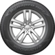 Purchase Top-Quality DYNAPRO HP2 RA33 by HANKOOK - 18" Tire (255/60R18) pa2