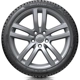 Purchase Top-Quality WINTER I*CEPT EVO3 by HANKOOK - 19" Tire (255/35R19) pa4