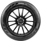 Purchase Top-Quality ALL SEASON 19" Tire 255/50R19 by PIRELLI pa6