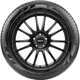 Purchase Top-Quality ALL SEASON 19" Pneu 235/55R19 by PIRELLI pa6