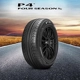 Purchase Top-Quality ALL SEASON 16" Tire 205/55R16 by PIRELLI pa6