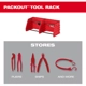 Purchase Top-Quality MILWAUKEE - 48-22-8340 - Tool Rack pa1