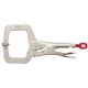 Purchase Top-Quality Torque Lock™ 11" OAL Swivel Pads C-Jaws Locking Clamp by MILWAUKEE - 48-22-3521 pa4