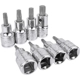 Purchase Top-Quality Torx Bit Socket Set by GENIUS - BS-408T pa8