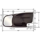 Purchase Top-Quality Towing Mirror by CIPA USA - 10800 pa2