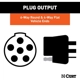 Purchase Top-Quality Trailer Connector by CURT MANUFACTURING - 55664 pa3