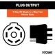 Purchase Top-Quality CURT MANUFACTURING - 55774 - Trailer Connector pa7