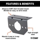 Purchase Top-Quality Trailer Wire Connector Bracket by CURT MANUFACTURING - 57208 pa4