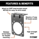Purchase Top-Quality Trailer Wire Connector Bracket by CURT MANUFACTURING - 58290 pa9