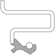 Purchase Top-Quality Transfer Case Extension Housing Seal by NATIONAL OIL SEALS - 710509 pa2