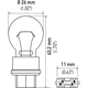 Purchase Top-Quality HELLA - 3156 - Bulb (Pack of 10) pa2