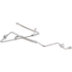 Purchase Top-Quality Turbocharger Oil Supply Line by BLUE STREAK (HYGRADE MOTOR) - TIH97 pa3