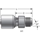Purchase Top-Quality GATES - G251651010 - MegaCrimp Male JIC 37 Flare Coupling pa1