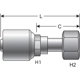 Purchase Top-Quality GATES - G251700610 - MegaCrimp Female JIC 37 Flare Swivel Coupling pa1