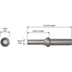 Purchase Top-Quality AJAX TOOLS - A1604 - Round Head Rivet Bit pa2