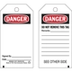 Purchase Top-Quality BRADY - 76171 - Danger Accident Prevention Tags pa1