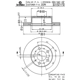 Purchase Top-Quality BREMBO - 25291 - Disc Brake Rotor pa1
