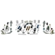 Purchase Top-Quality CARLSON - H2309 - Pro Rear Drum Brake Hardware Kit pa1