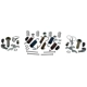 Purchase Top-Quality CARLSON - H2313 - Pro Rear Drum Brake Hardware Kit pa1
