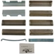Purchase Top-Quality CARLSON - H8204 - Front Disc Brake Caliper Abutment Service Kit pa1