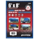 Purchase Top-Quality ERICKSON MANUFACTURING LTD. - 57000 - 6′ x 8′ - Economy Grade Poly Tarps pa1