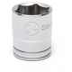 Purchase Top-Quality GEAR WRENCH - 80636D - 1/2 Drive 24 mm 6-Point Metric Standard Socket pa1