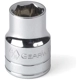 Purchase Top-Quality GEAR WRENCH - 80636D - 1/2 Drive 24 mm 6-Point Metric Standard Socket pa2