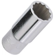 Purchase Top-Quality GENIUS - 437817 - 1/2″ Dr. 17mm (12 pt.) Deep Hand Socket
 (Pack of 10) pa1