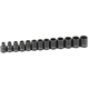 Purchase Top-Quality GREY PNEUMATIC TOOLS - 1203M - 3/8\" Drive Metric Impact Socket Set pa1