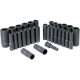 Purchase Top-Quality GREY PNEUMATIC TOOLS - 1512DM - 1/2" Drive SAE & Metric Deep Set pa1