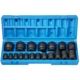 Purchase Top-Quality GREY PNEUMATIC TOOLS - 1719 - 1/2" Drive Standard Impact Socket Set pa2