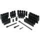 Purchase Top-Quality GREY PNEUMATIC TOOLS - 9772 - 1/4" Drive SAE/Metric 6-Point Standard and Deep Impact Socket Set pa1