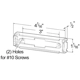 Purchase Top-Quality GROTE INDUSTRIES - 43780 - Mounting Brackets For Large Rectangular Lights pa3