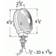 Purchase Top-Quality GROTE INDUSTRIES - 53000 - 4" Zinc Die-Cast Double-Face Lights pa2